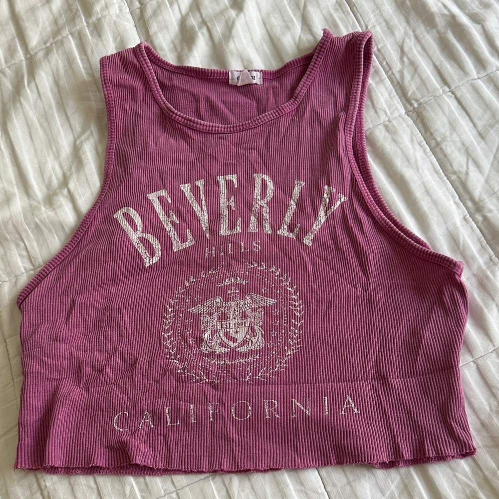 Garage Cropped Tank